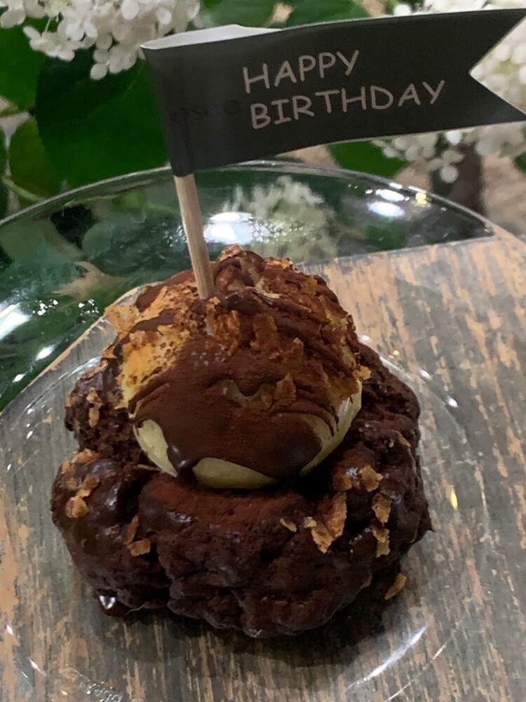 초코 치즈크림 스콘