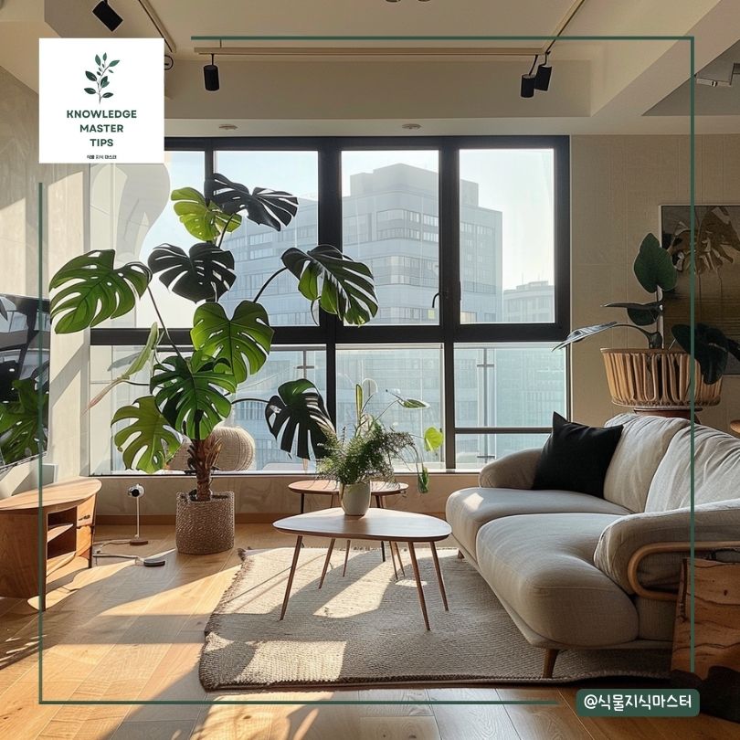 거실대형식물, 몬스테라