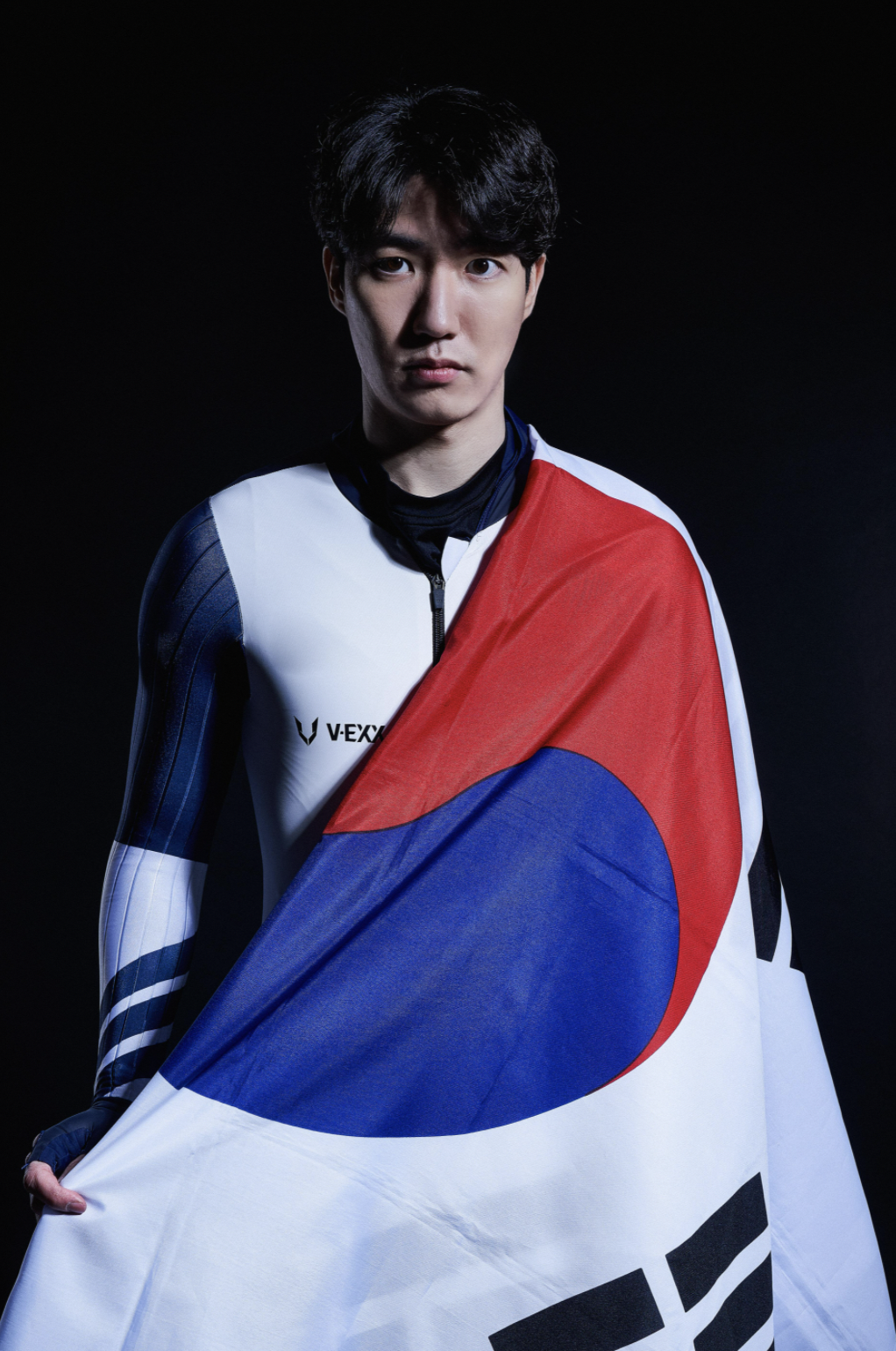 차민규 태극기