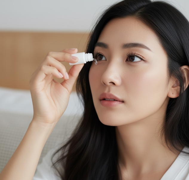 속눈썹펌 만성 건성 사진