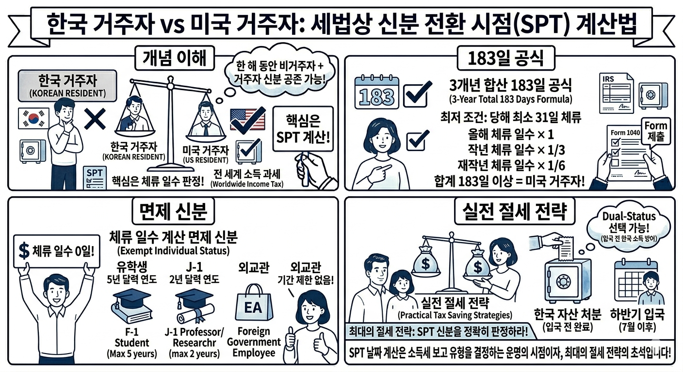 실질 체류 기간 테스트