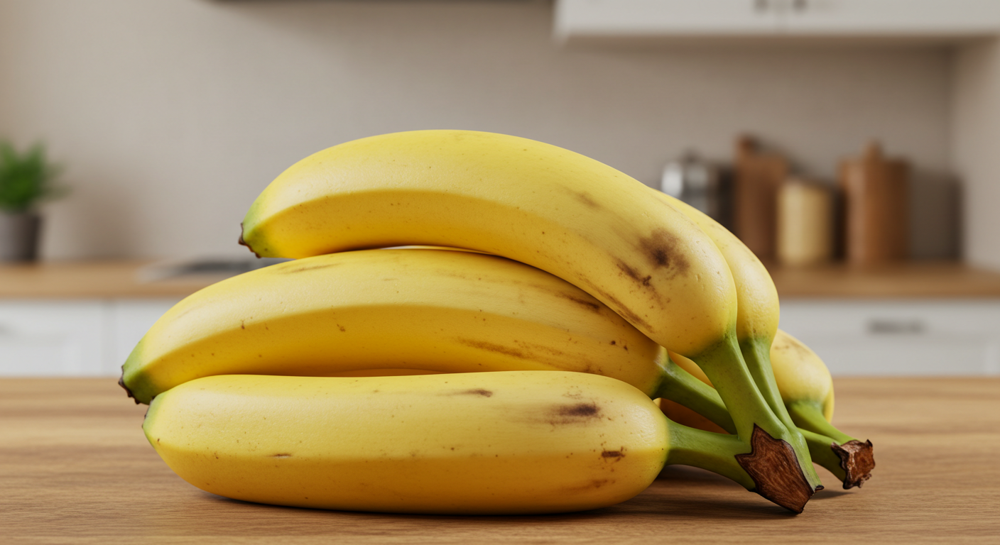 핵심은 '에틸렌 가스' 차단! 바나나 보관 꿀팁 4가지 💡