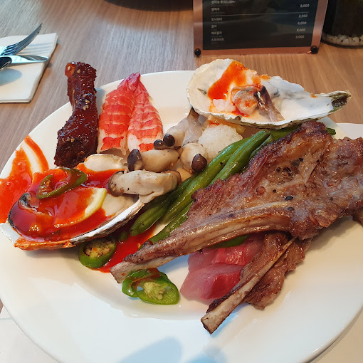 광명 일직동 테이크호텔 '세븐나이브스' 뷔페