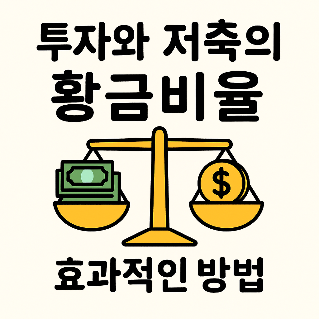 투자와 저축의 황금비율: 70:30
