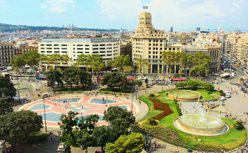 스페인 바르셀로나 카탈루냐광장