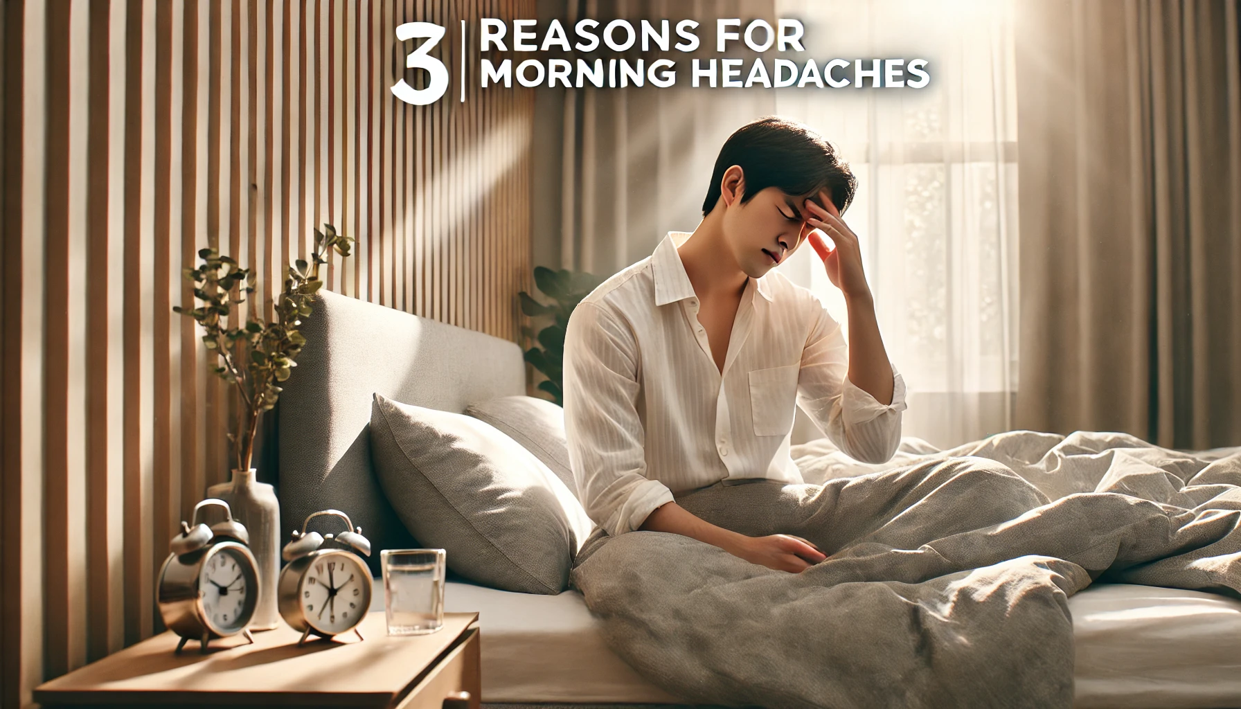 아침에머리가아픈이유 관련 사진