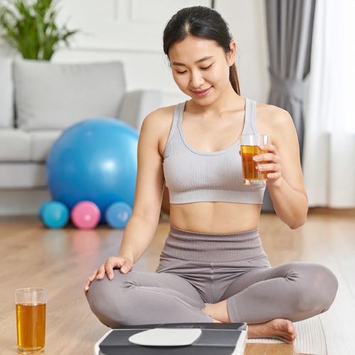 보리차는 순수한 곡물 음료로, 당 걱정 없이 즐길 수 있습니다