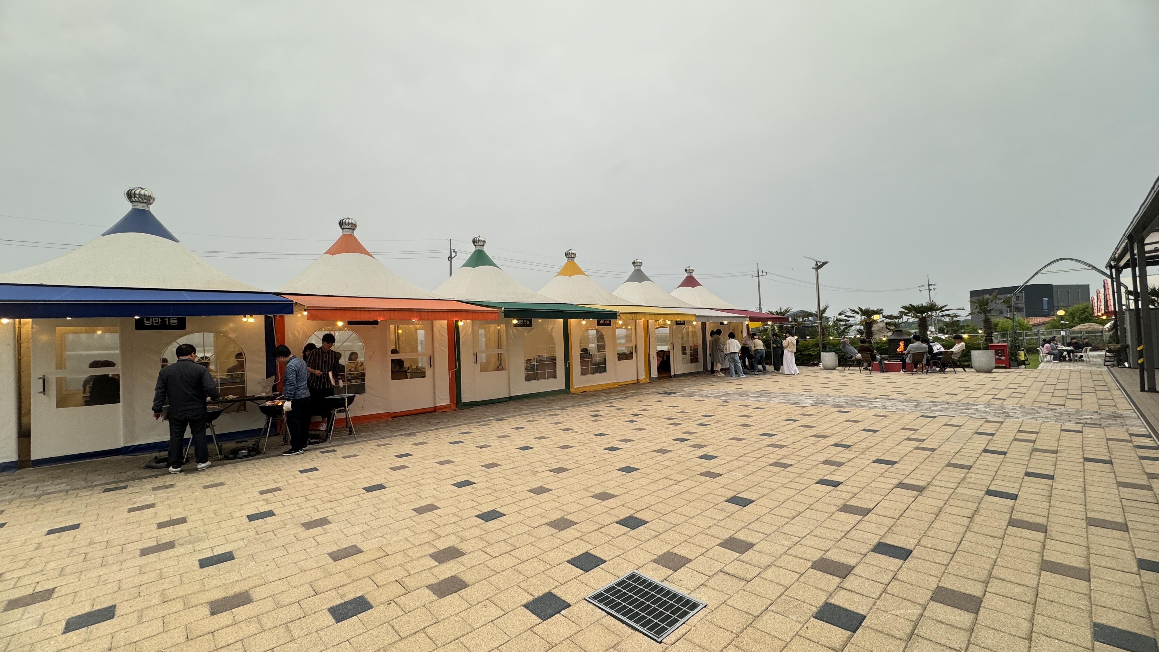 낭만 글램핑 캠핑자리