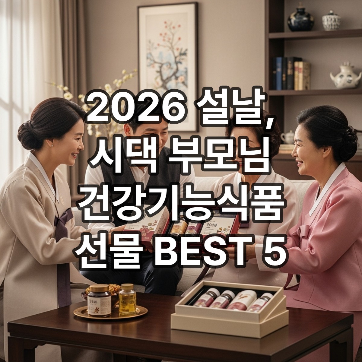 타이틀섬네일_2026년 설날 시댁 부모님께 드리는 센스 있는 건강기능식품 선물 비교 분석