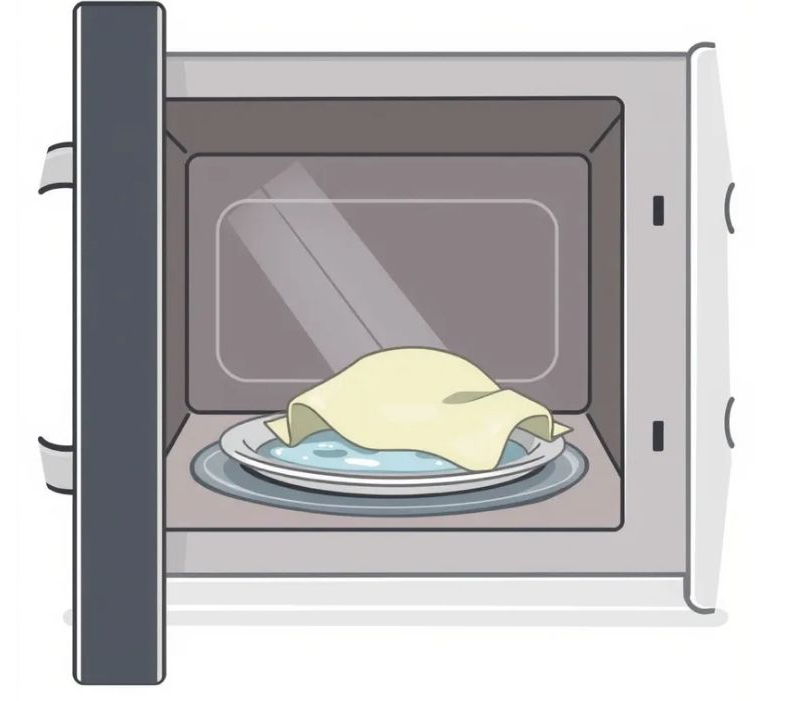 전자레인지 살균법 (간단·빠른 방법)