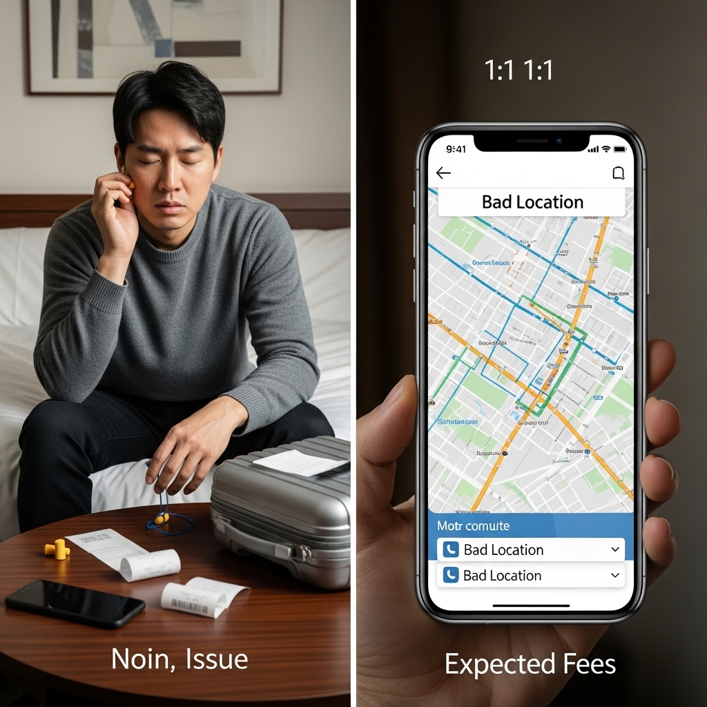 숙소가 망치는 3가지
