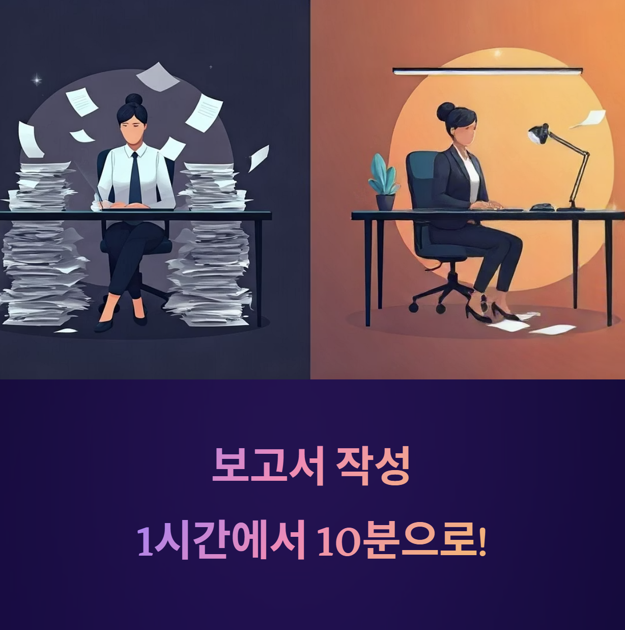 보고서 작성 AI 활용