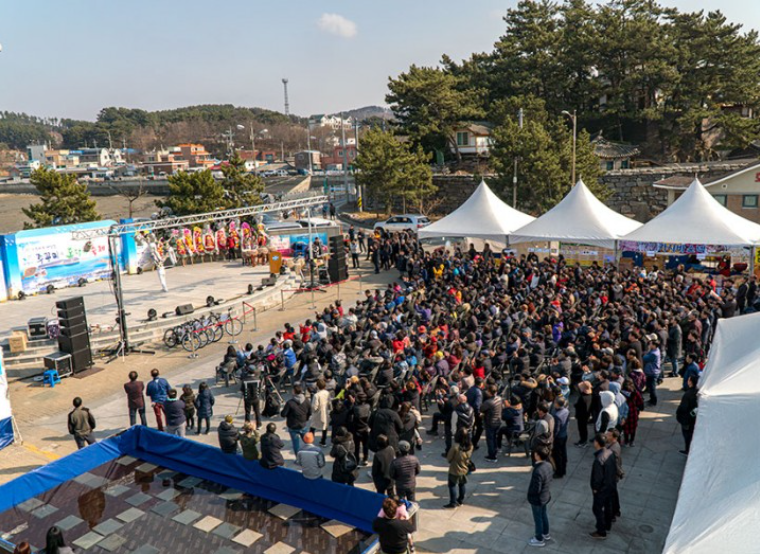 2025년 무창포 쭈꾸미 도다리 대잔치 사진