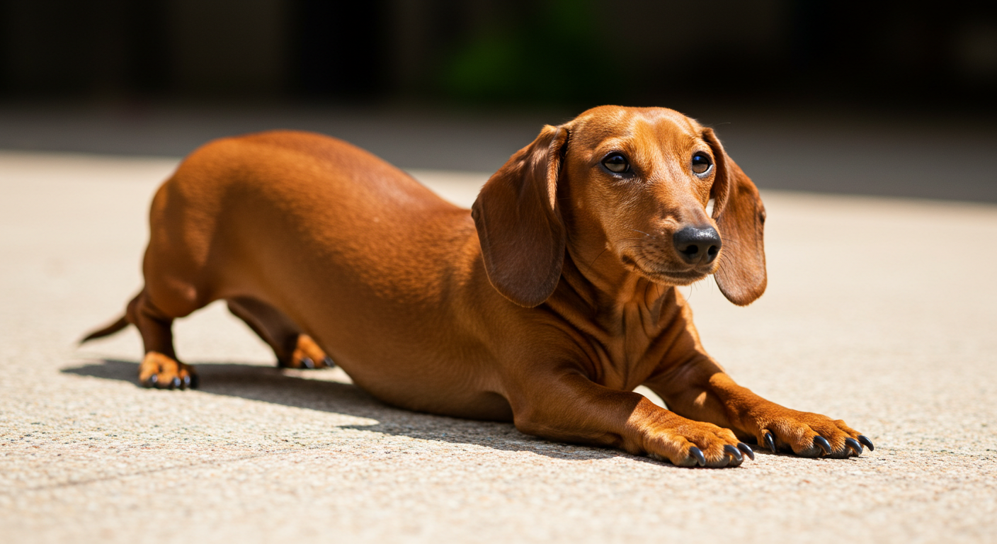 강아지 기지개 행동, 뒷다리 뻗는 이유 100% 해석 관련 사진