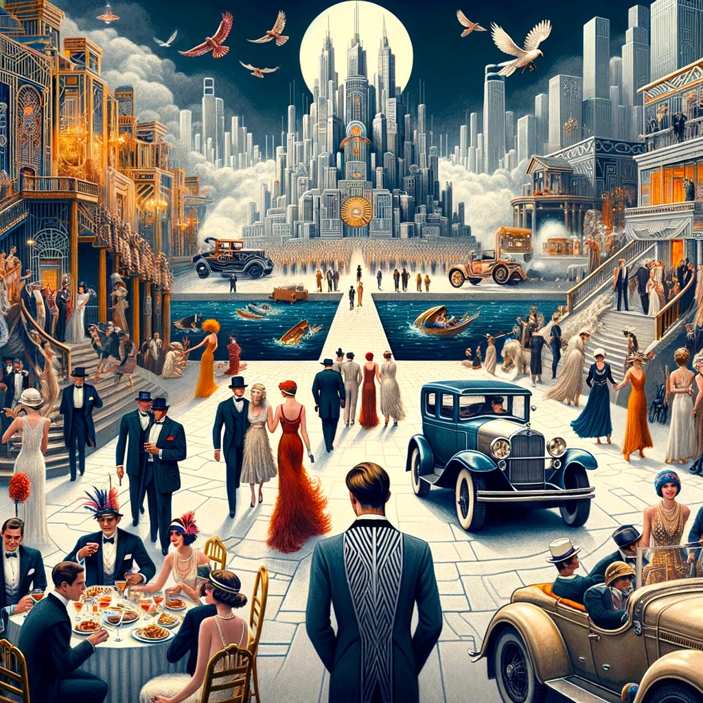 위대한 개츠비'의 경제적 해부: 1920년대 부, 소비주의, 계급