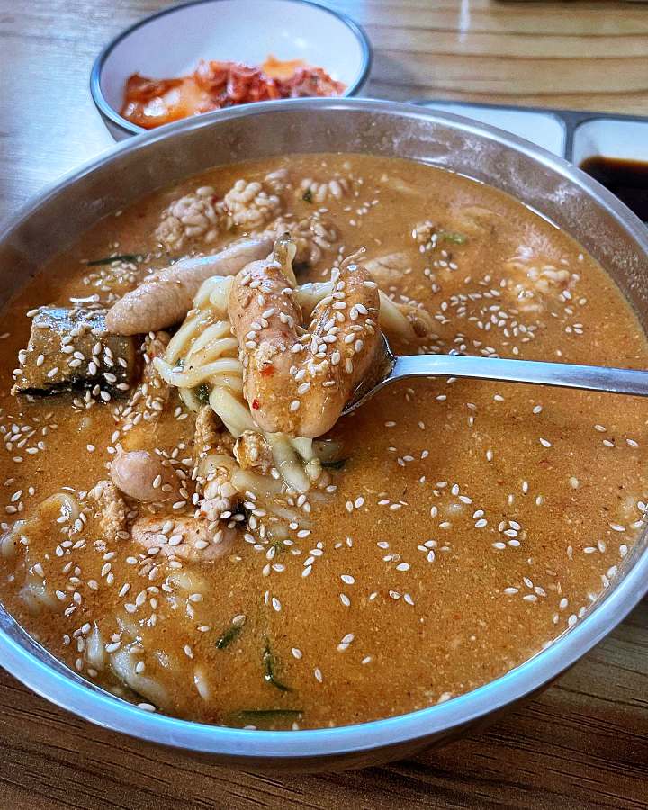 명란장칼국수 명태지리칼국수 칼국수 대박의 기술 명태 장칼국수 강원 속초 맛집 추천