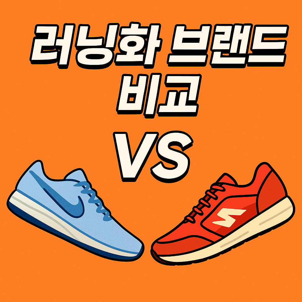 러닝화 브랜드 비교 썸네일