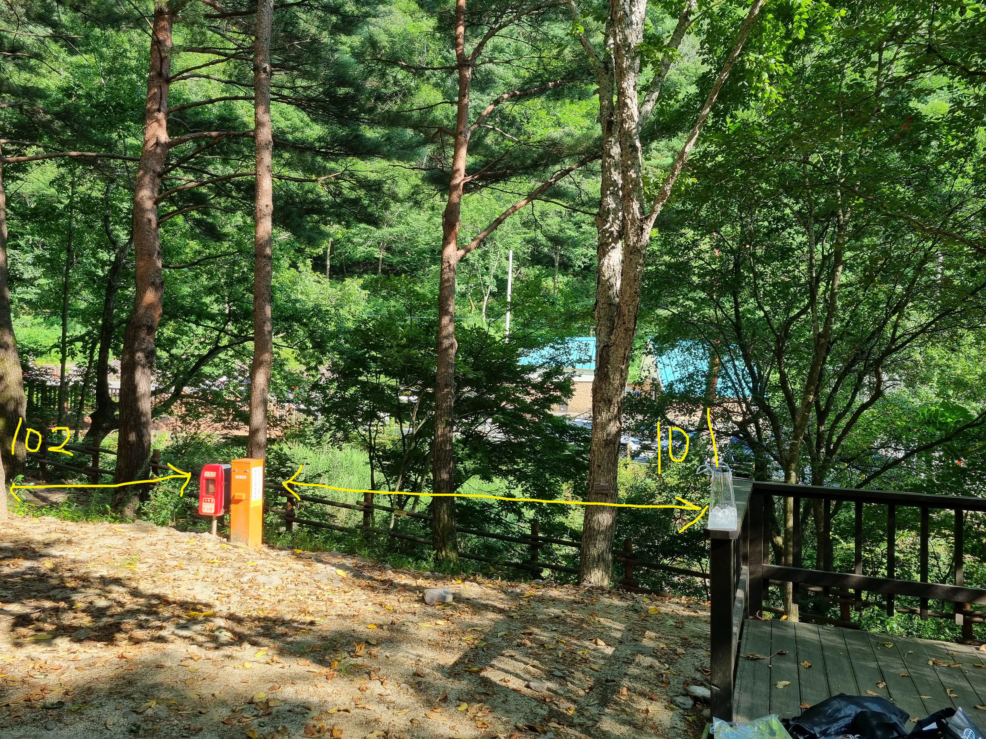 두타산자연휴양림 전기시설