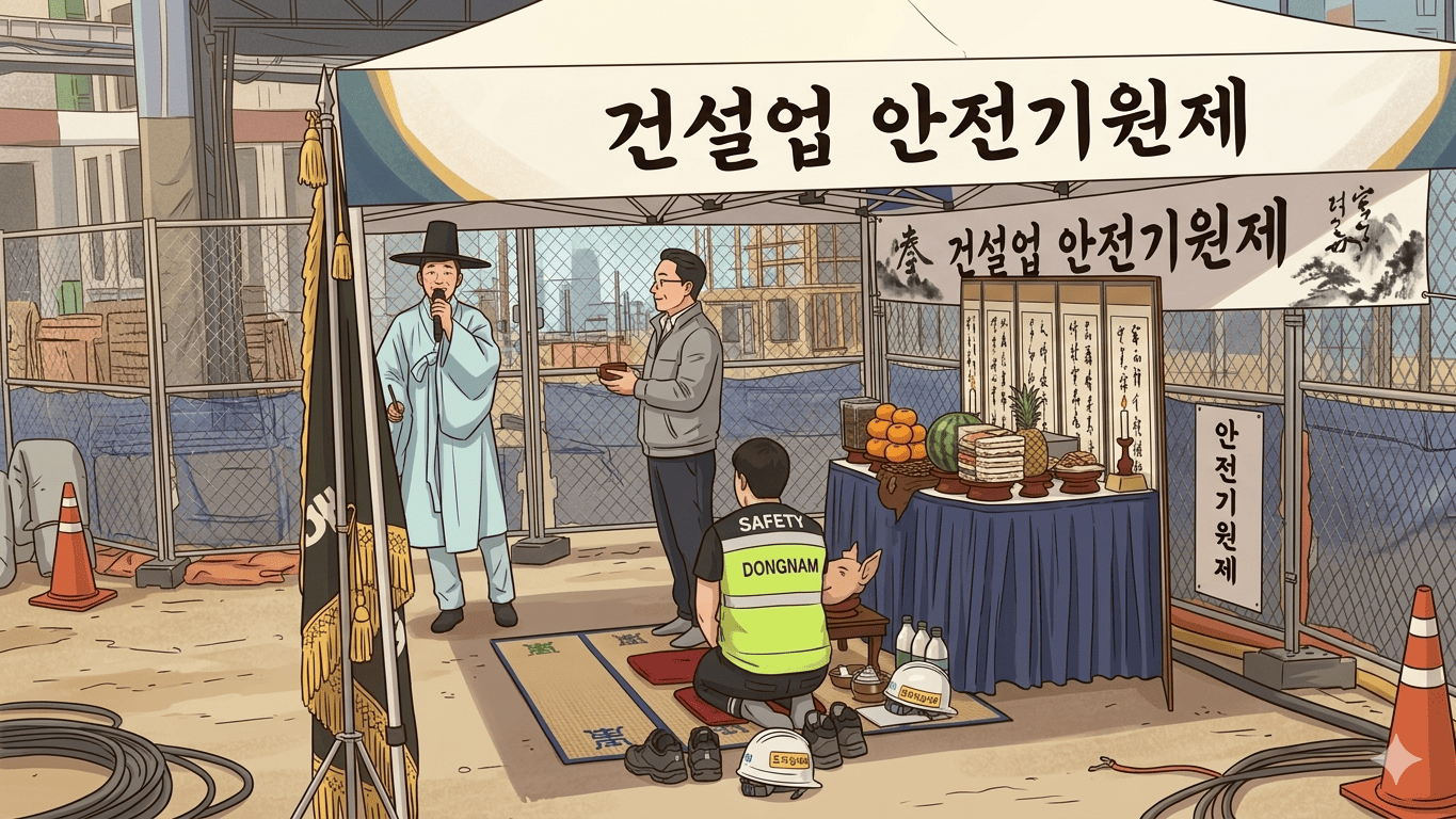 안전기원제 (AI 사진)