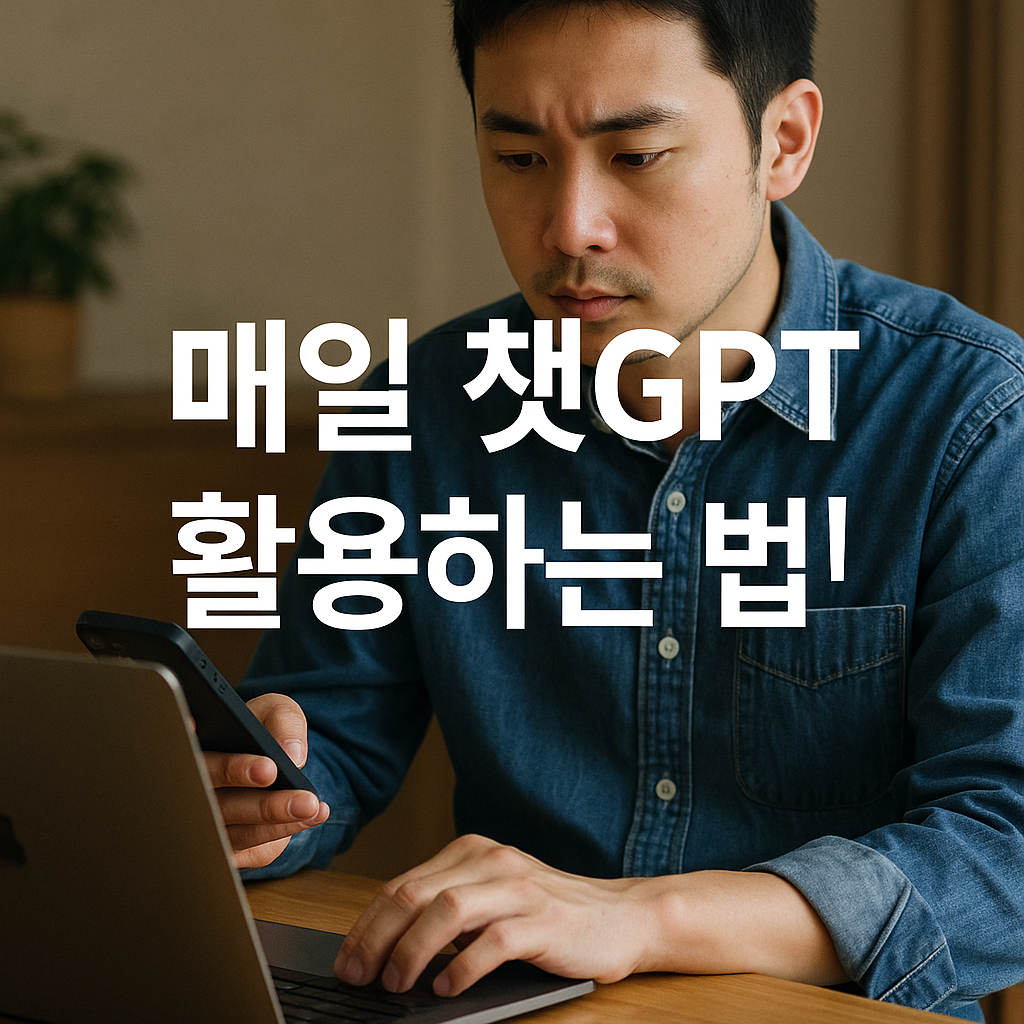 매일 챗GPT 활용하는 방법