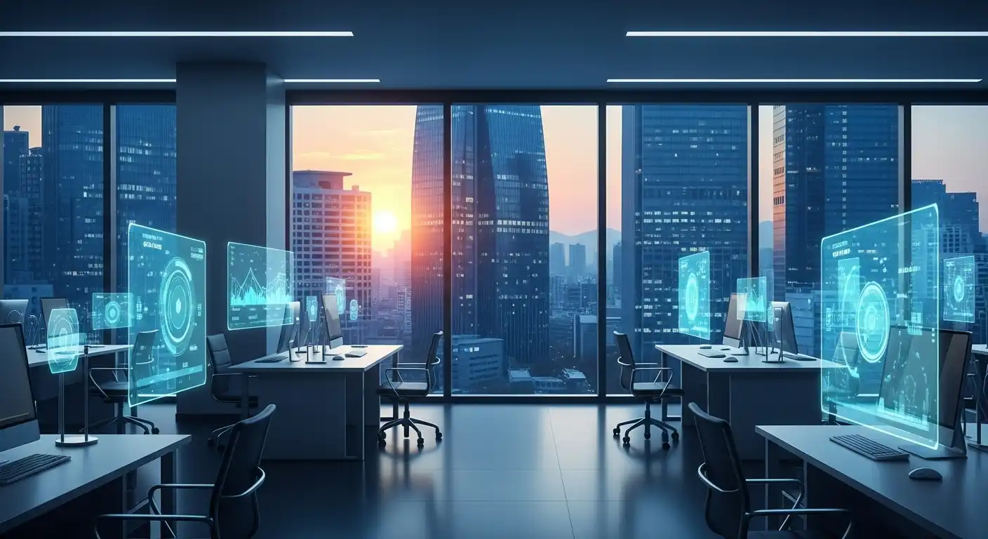 <img src="ai_becomes_core_system_and_redefines_organizational_values.webp" alt="AI가 조직의 핵심 시스템으로 자리 잡으며 가치를 재정의하는 과정을 표현한 이미지 입니다">