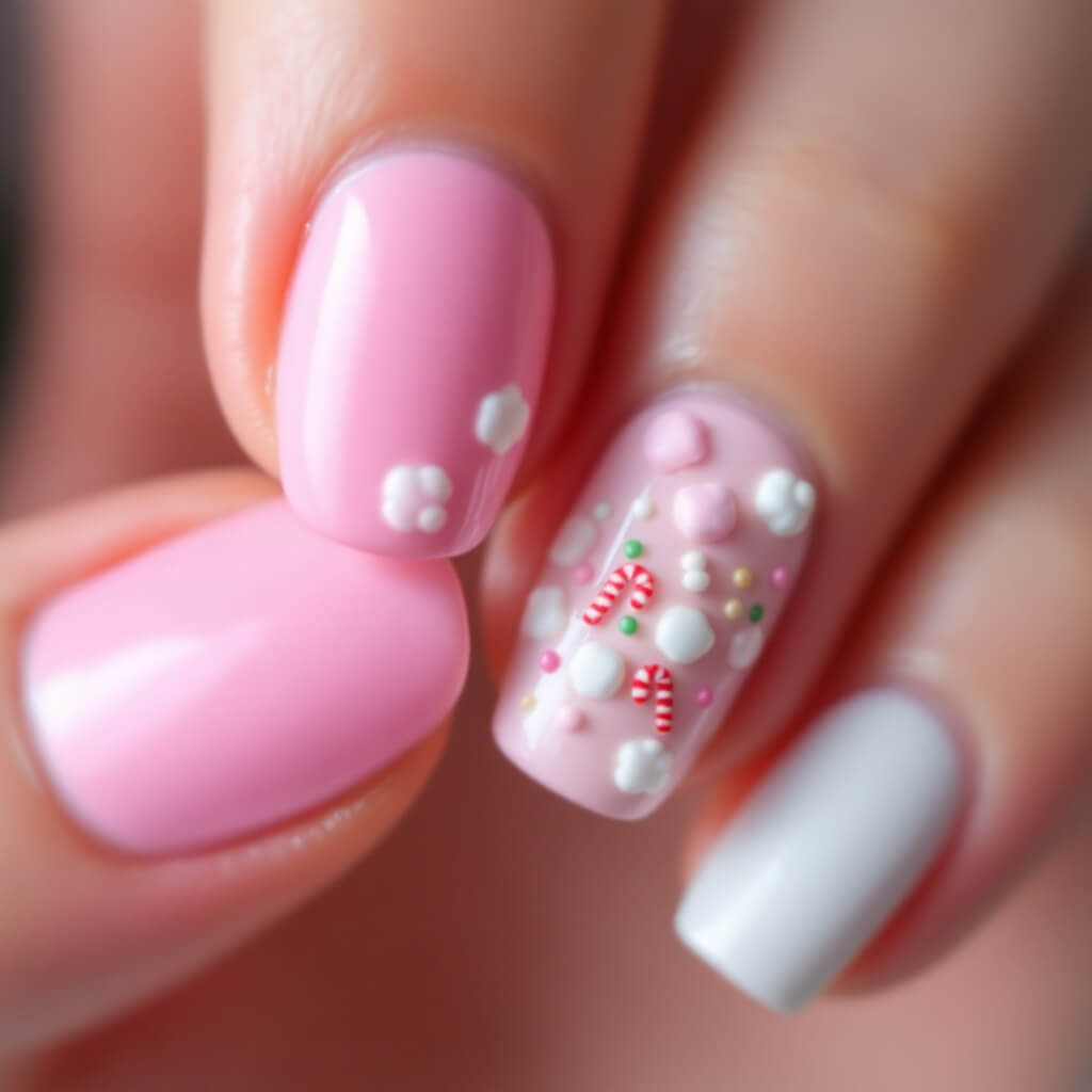 크리스마스 네일아트