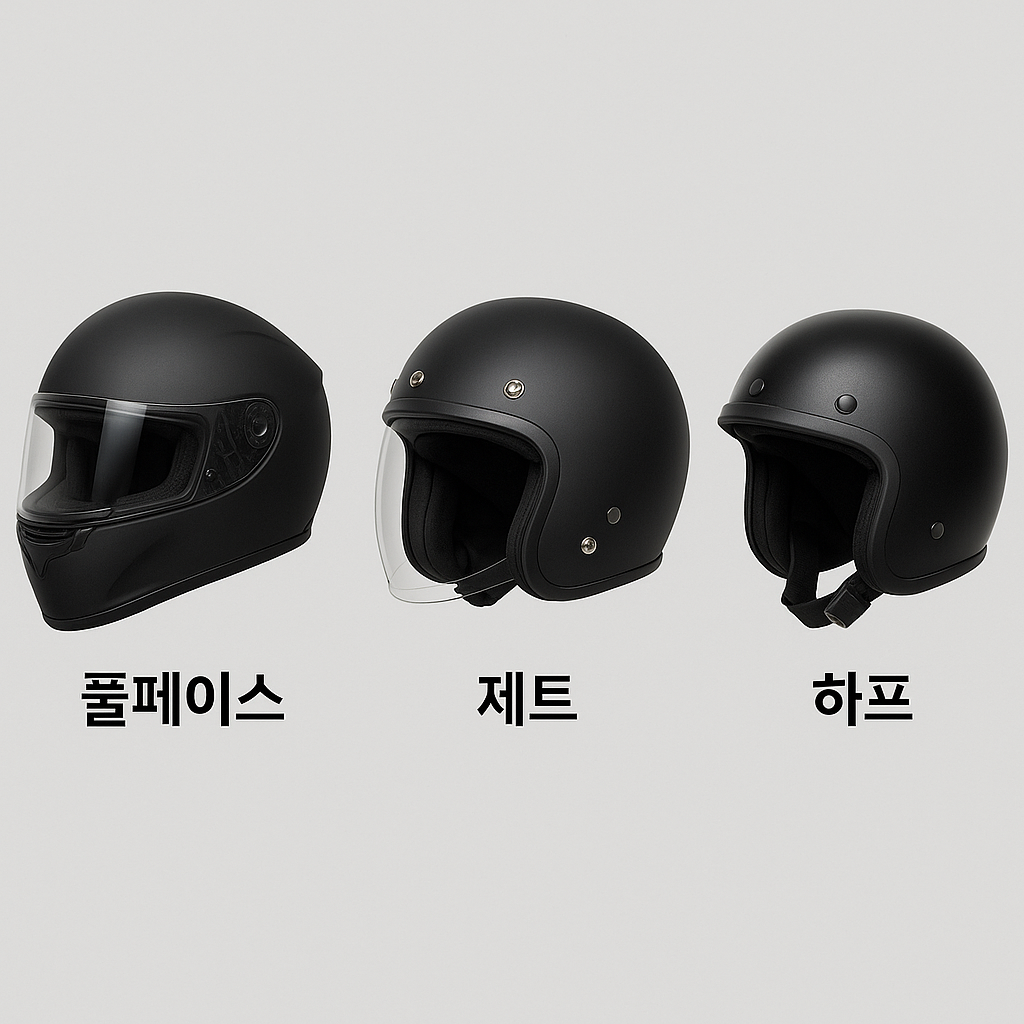 헬멧 비교 사진