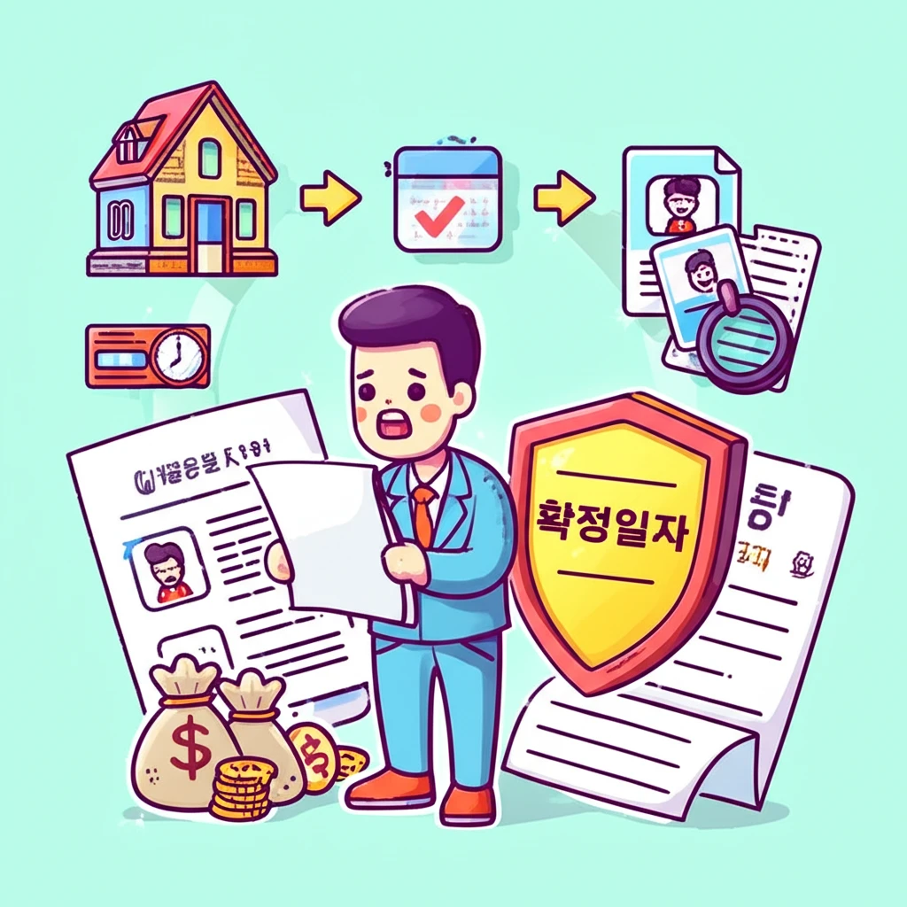 전입신고 다음 날 0시 확정일자 우선..