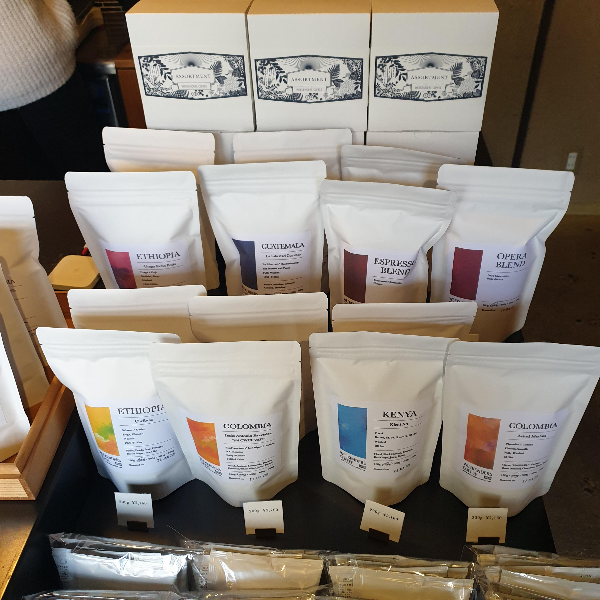 교토 카페 투어 ② 위켄더스 커피, 스마트 커피, 스텀프타운 커피, 가라후네야 커피 (니시키 시장)_위켄더즈_원두