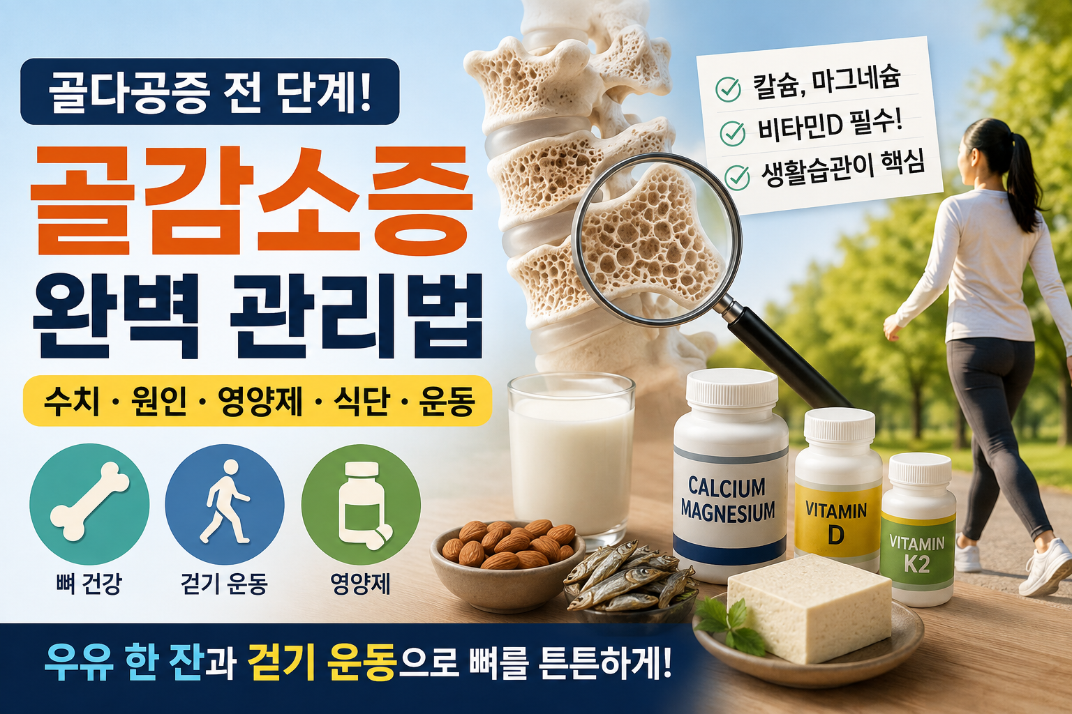 골감소증 완벽 관리법