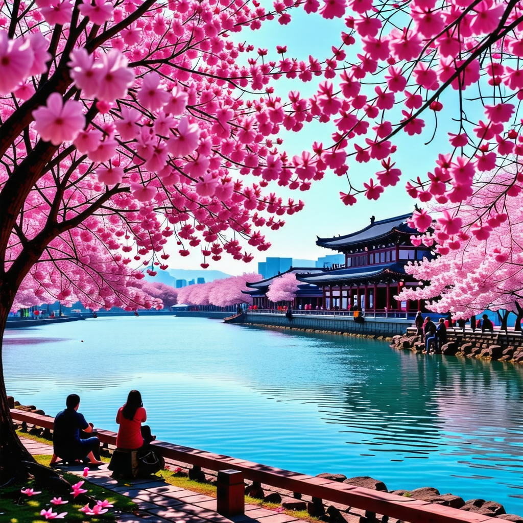 벚꾳 이미지