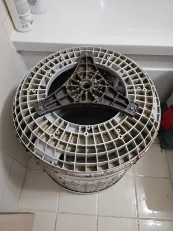 세탁기 청소 전문업체 비용 10만원 해결 후기 통돌이 세탁기 청소하는방법에 관해_13