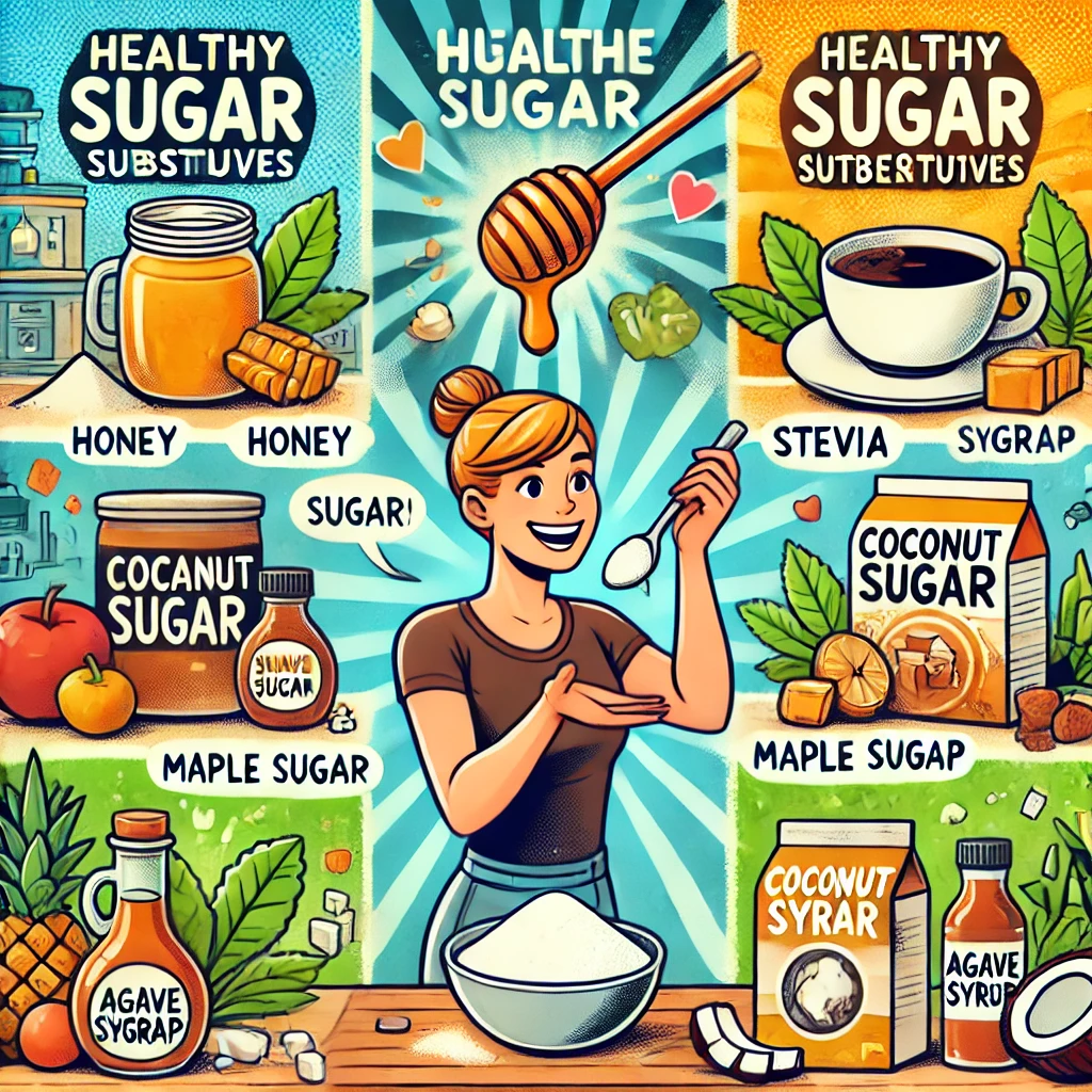 설탕 줄이기! 건강한 대체 감미료 추천
