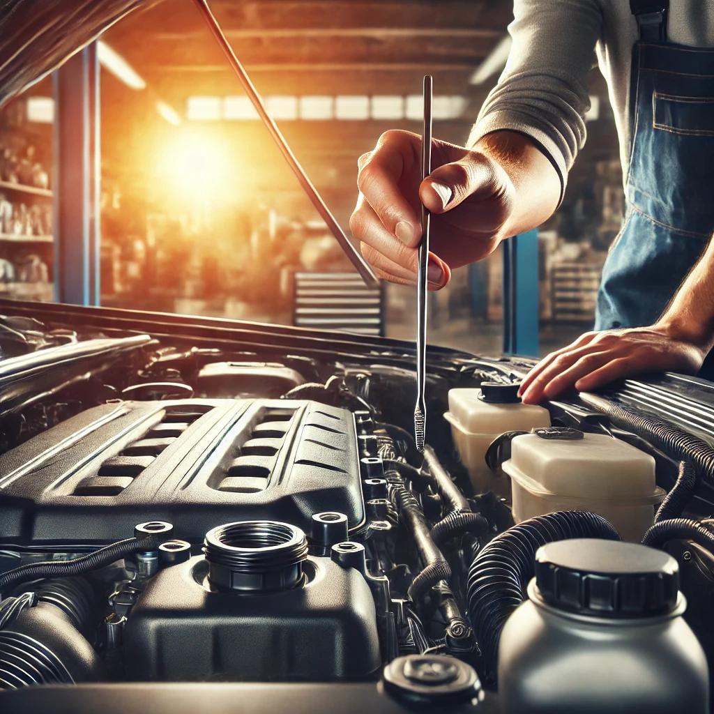 엔진오일 많으면