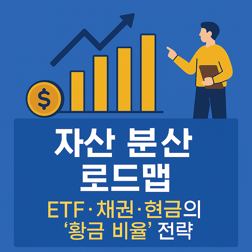 자산 분산 로드맵 — ETF·채권·현금의 ‘황금 비율’ 전략