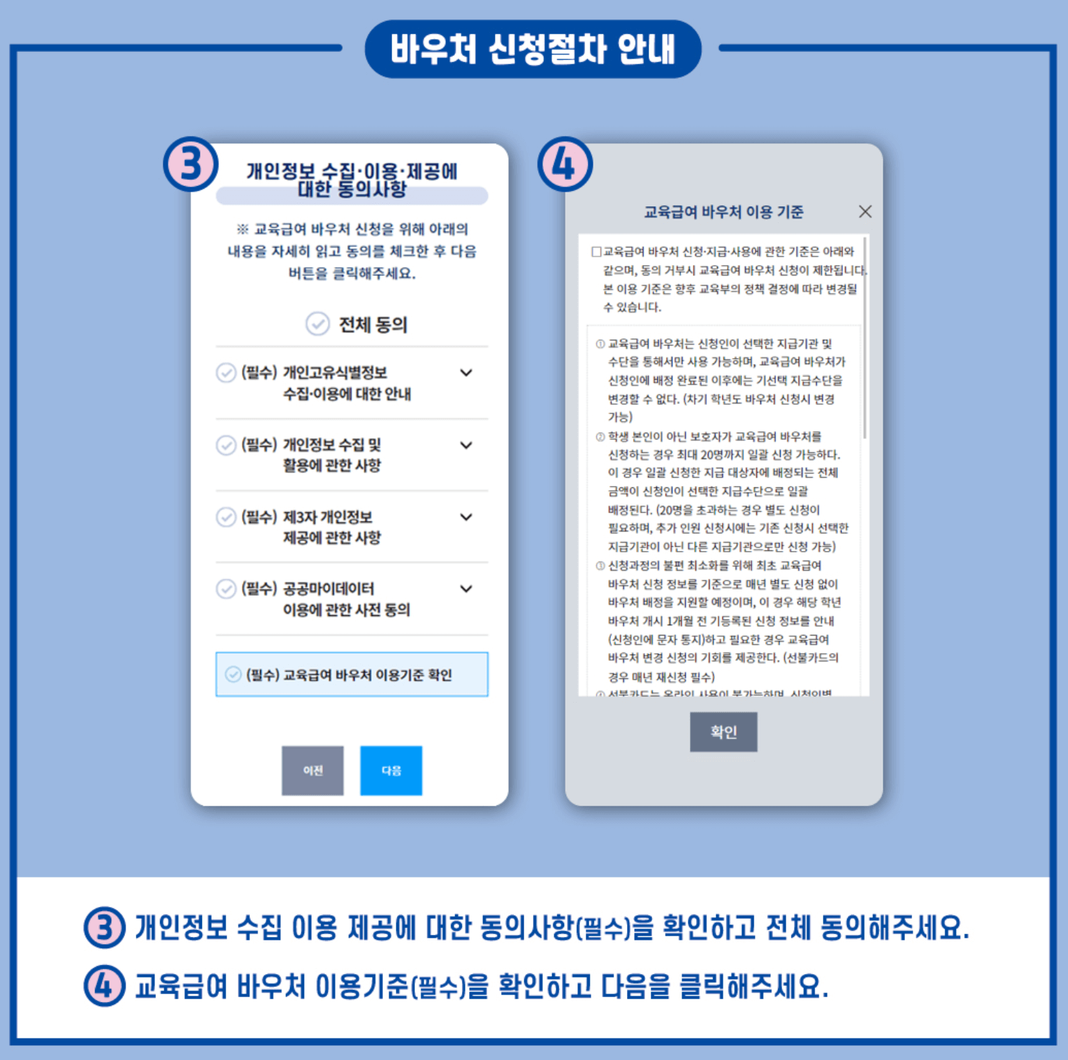 2024 교육급여 바우처 신청방법, 최대 65만원 지원