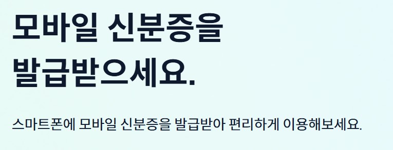  모바일 신분증