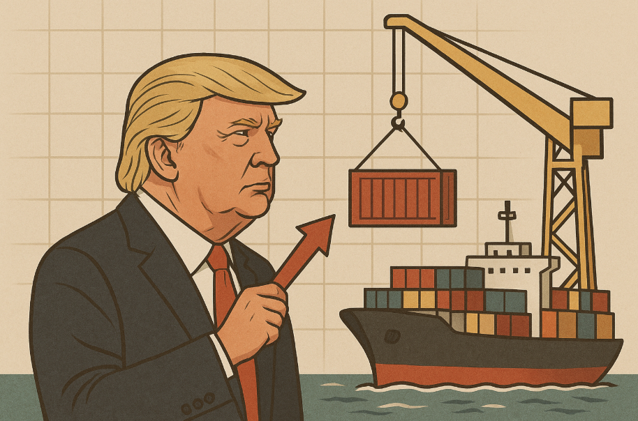 트럼프 정부 관세정책과 수출입 영향 분석 관련 이미지