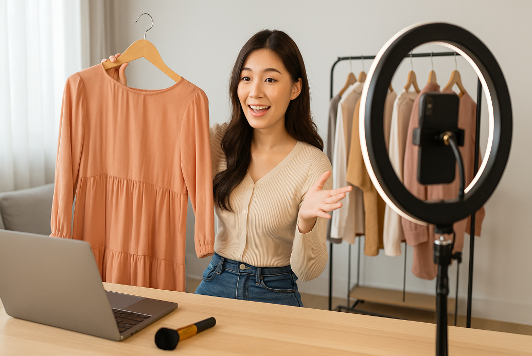 라이브 커머스 크리에이터로 월 매출 5천만원 달성기