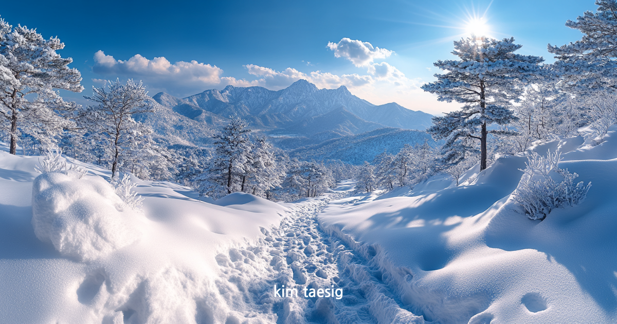 가야산의 사계절