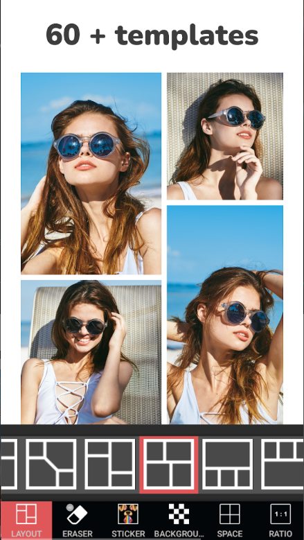 콜라주 사진편집 어플, 사진 콜라주 메이커, 사진 합치기, 셀카 카메라