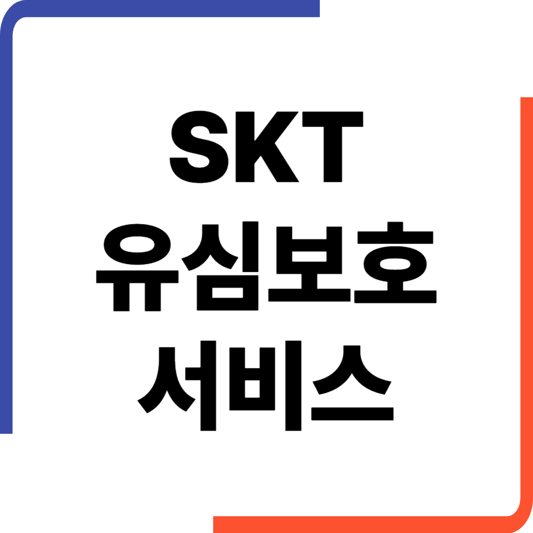skt 유심보호서비스