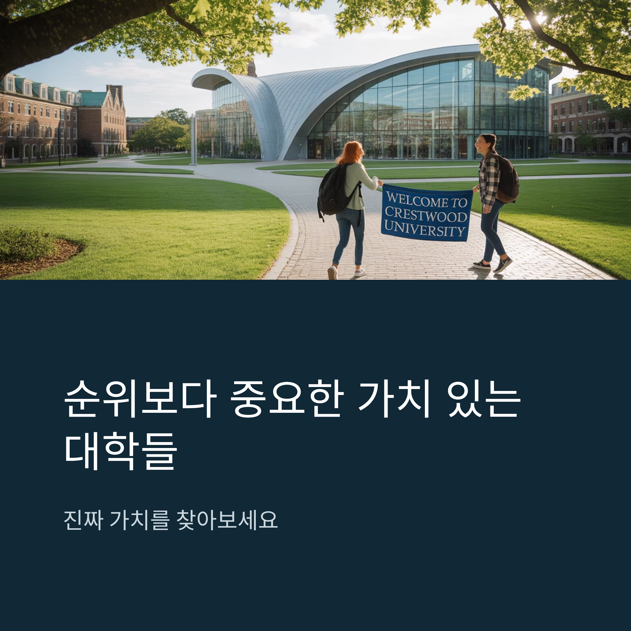 순위보다 중요한 가치 있는 대학들