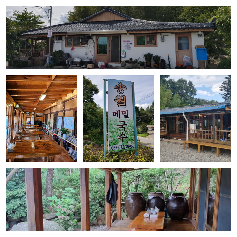 설해원CC 주변 맛집 - 송월메밀국수