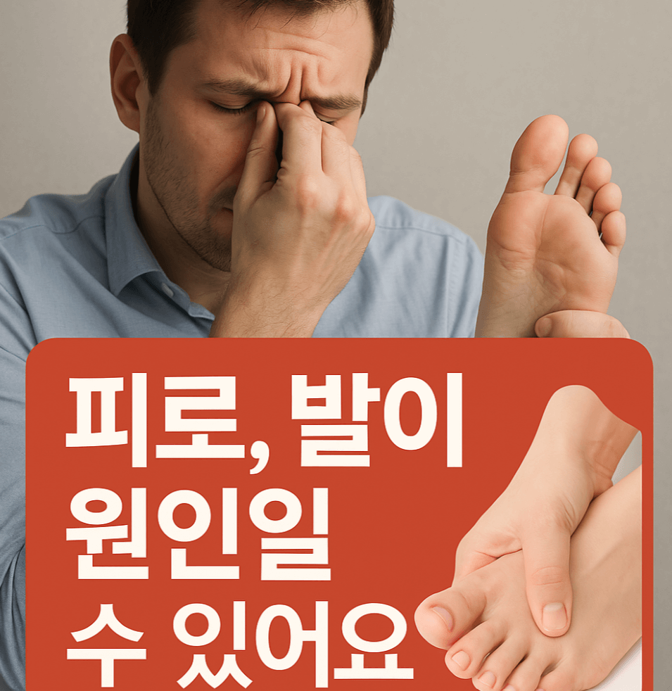 발 관리만 잘해도 건강이 달라집니다