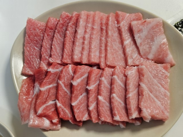 참치 뱃살 사진