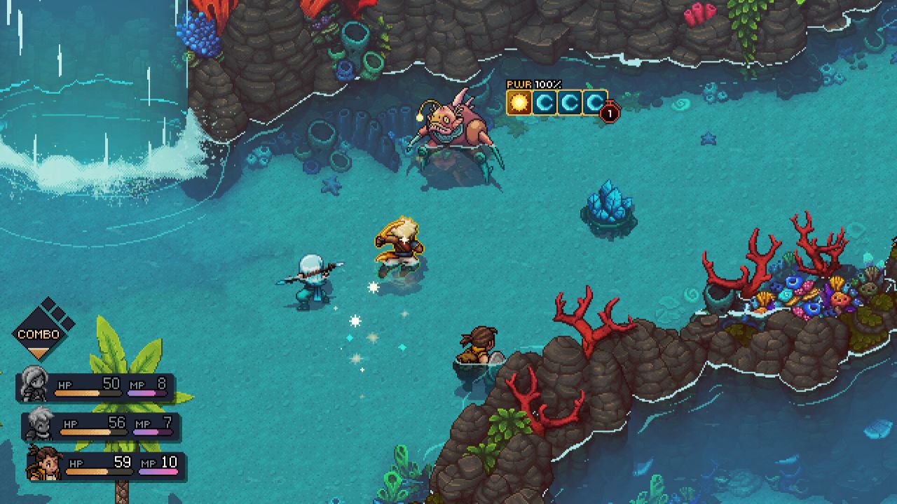 시 오브 스타즈 전투화면