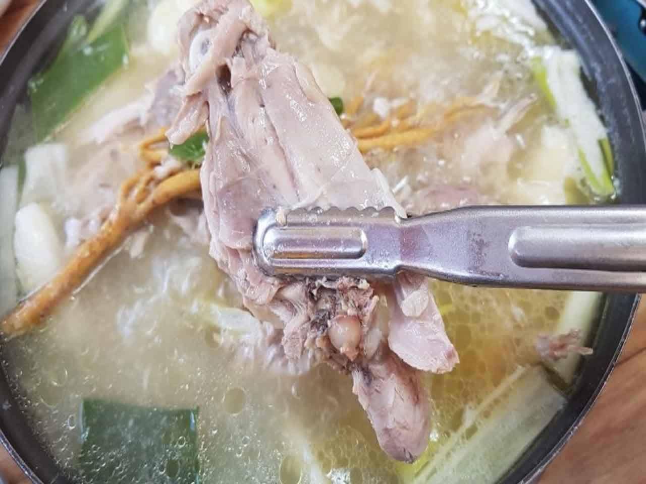 이창노녹두삼계탕메기매운탕