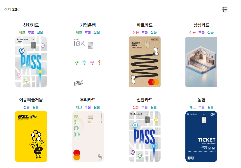 인천I패스 카드 종류(체크카드, 신용카드) 비교 및 신청방법(인천패스,k패스)