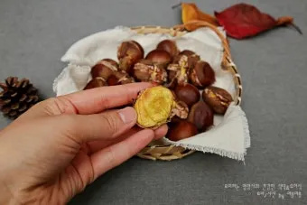 에어프라이어 밤 굽기 꿀팁 레시피_6